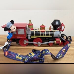 Disney Parks Disney100 Disneyland Mickey Railroad train popcorn bucket- new